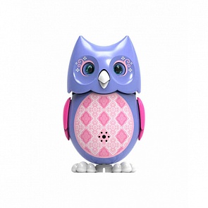 Сова с кольцом, сиреневая с розовыми крыльями (Silverlit, 88285-12)